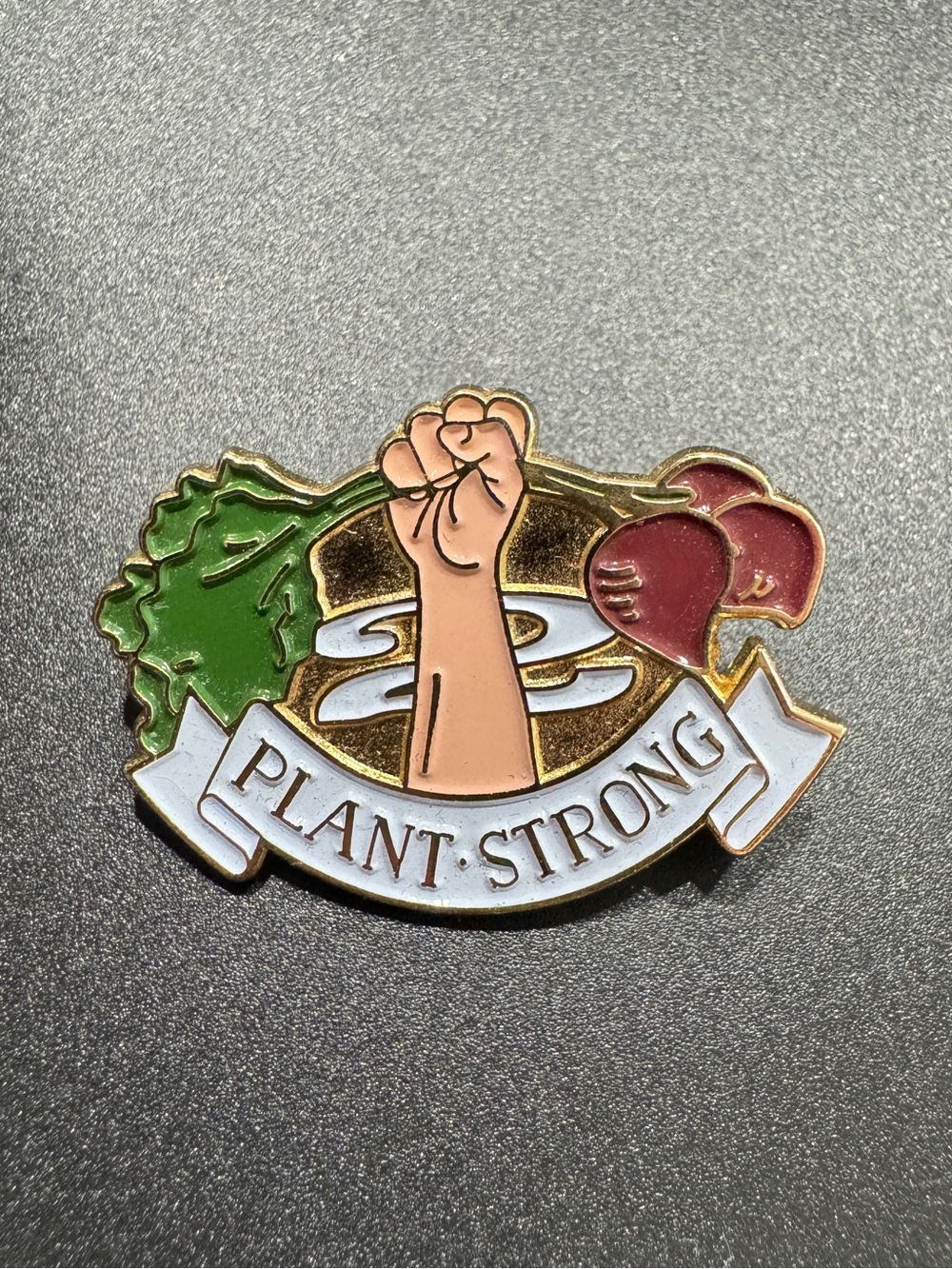 Plant Strong Enamel Awareness Brooch